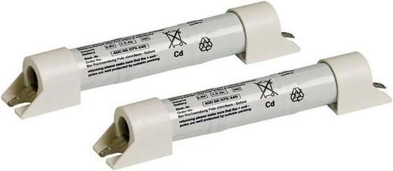 Immagine prodotto Ceag Batteria NiCd 3.6V/2.5Ah incl. tappi finali - Batteria - 2.500 mAh (1 pz., 2500 mAh)