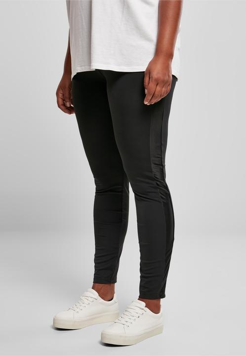 Urban Classics Ladies Highwaist Shiny Stripe Leggings