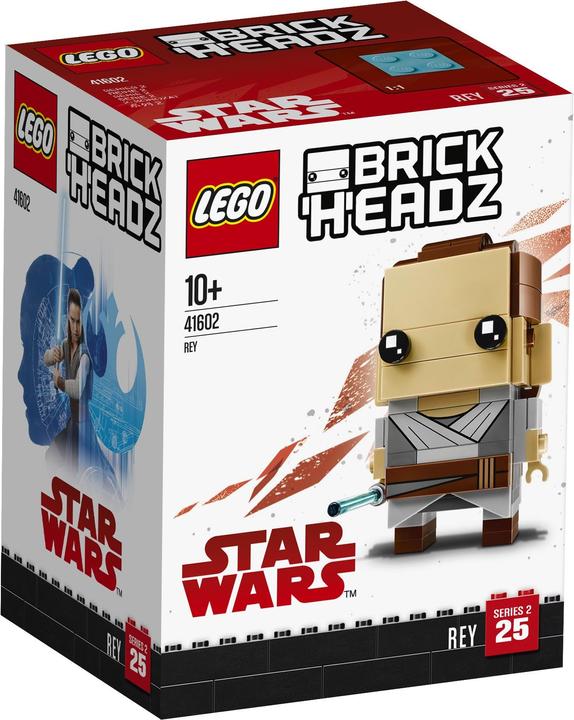 Actual product image LEGO Rey (41602, LEGO Brickheadz)