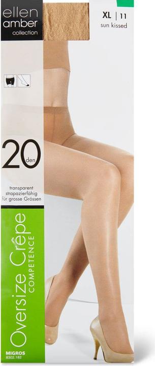 Produktbild Ellen Amber Damen Strumpfhosen Oversize Crêpe (20 DEN)