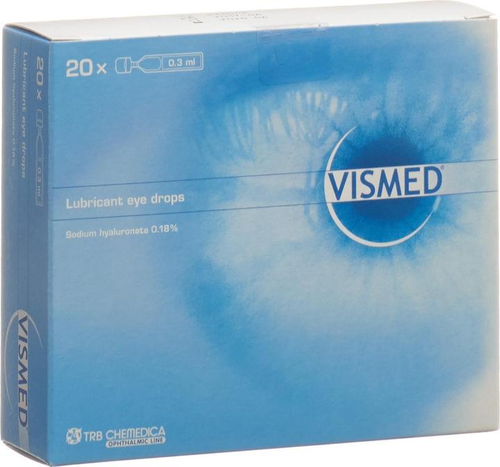 Actual product image Vismed Augentropfen (6 ml, 20 x 0.3 ml)
