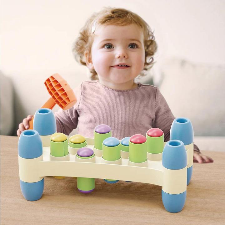 Actual product image Quercetti PlayEco+ Hammer Peggy
