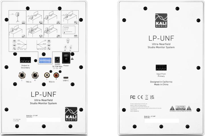 Productafbeelding Kali Audio LP-UNF (Paar) WIT
