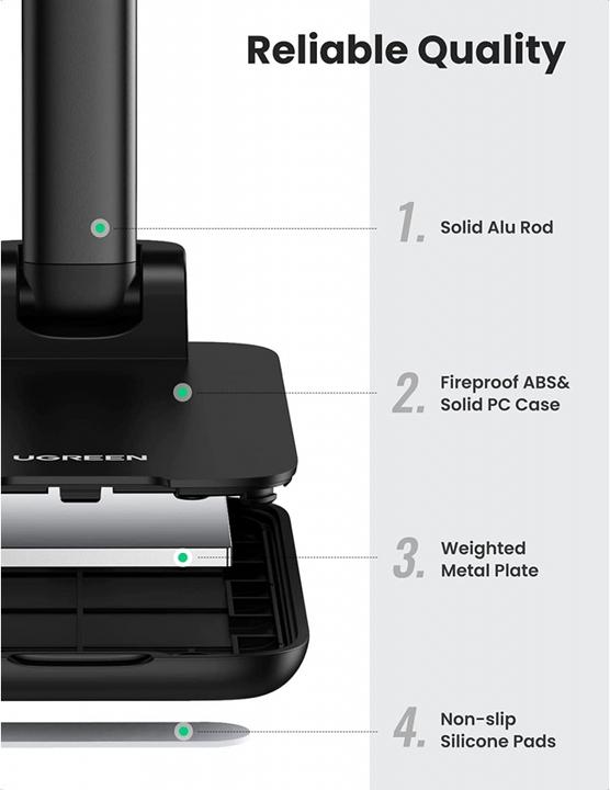 Actual product image Ugreen Multiangle Foldable Phone Stand
