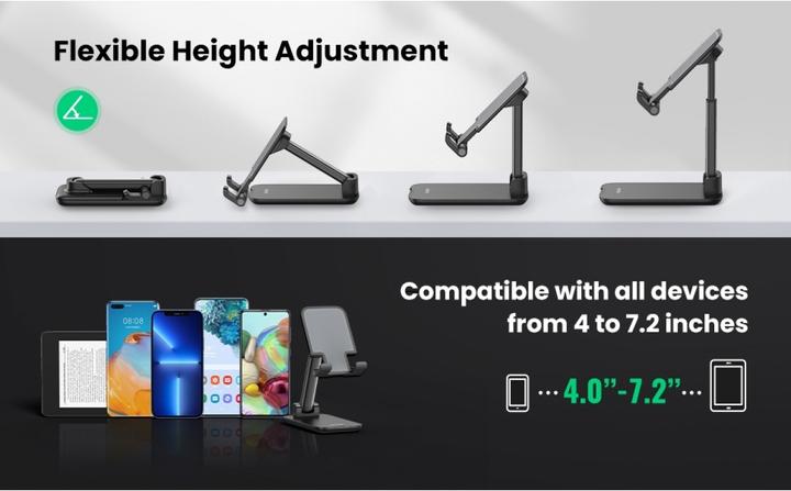 Actual product image Ugreen Multiangle Foldable Phone Stand