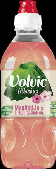 Actual product image Volvic Hibiscus passion fruit and lychee (6 x 75 cl)