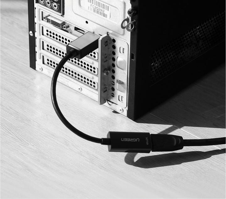 Image du produit Ugreen Adaptateur Display Port vers HDMI Convertisseur 1080P avec audio (25 cm)