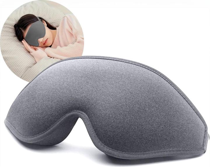 Immagine prodotto Hermex 3D Schlafmaske Augenmaske Schlafbrille Nachtmaske Maske (Maschera sonno)