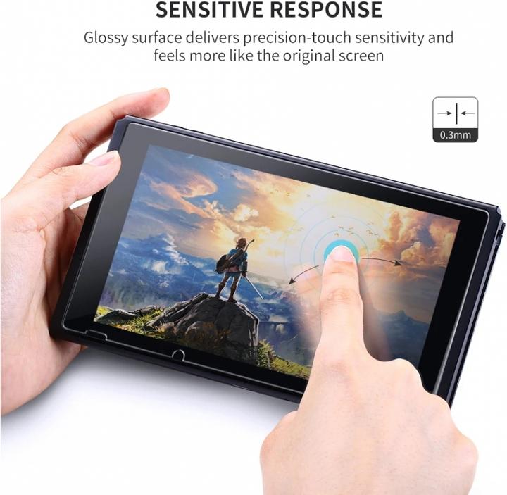 Produktbild Ugreen Nintendo Switch 2er Pack Panzerglas HD Glas Folie Schutzglas (Switch)