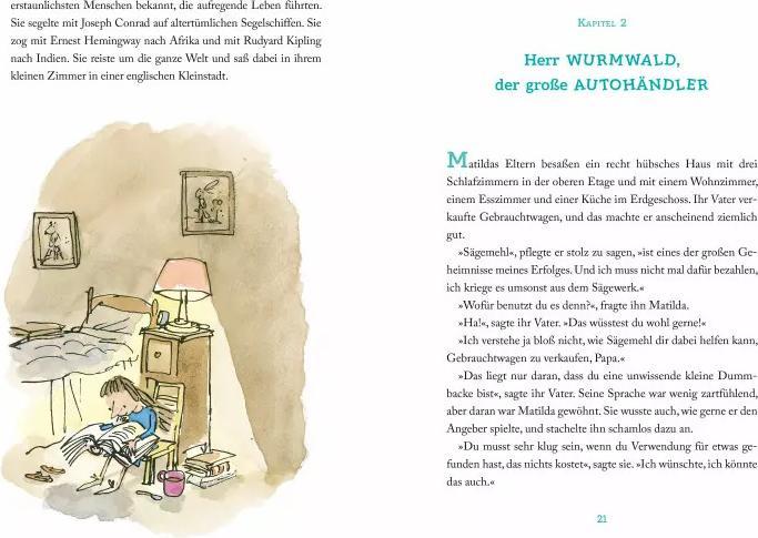 Image du produit Matilda (Allemand, Roald Dahl, Andreas Steinhöfel, Quentin Blake, 2022)