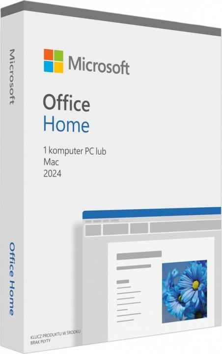 Produktbild Microsoft Office Home 2024 Polish EuroZone 1 License Medialess Polnisch (1 User, 12 Monate)