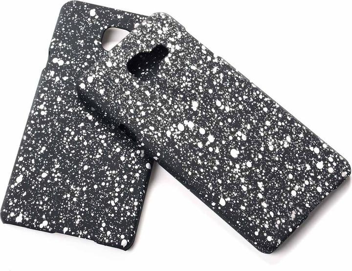 Actual product image König Design Mobile Cover Protection Case Bumper Cases for Samsung Galaxy A7 2016 3D Stars White (Samsung Galaxy A7 (2016))