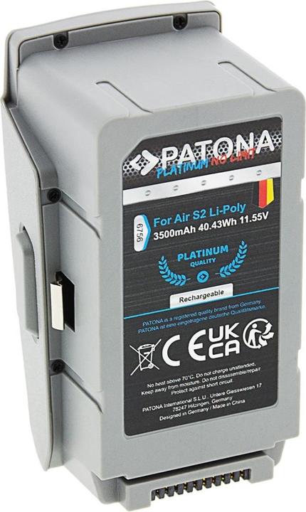 Immagine prodotto Patona Batteria Platinum DJI Air 2S (Batteria del drone, DJI Mavic Air 2)