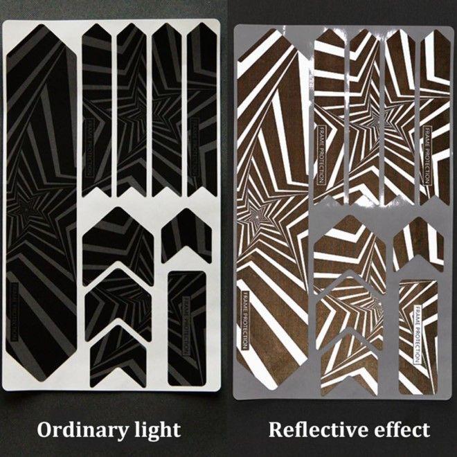 Actual product image Enlee Bike stickers Bicycle stickers for the frame
