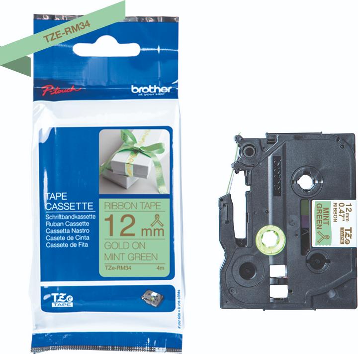 Actual product image Brother P-Touch (1.20 cm, Green)