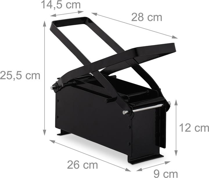 Produktbild Relaxdays Papierbrikettpresse