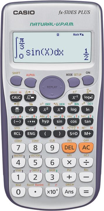 Actual product image Casio FX-570ES Plus Calculator Desktop Scientific Calculator (Batteries)