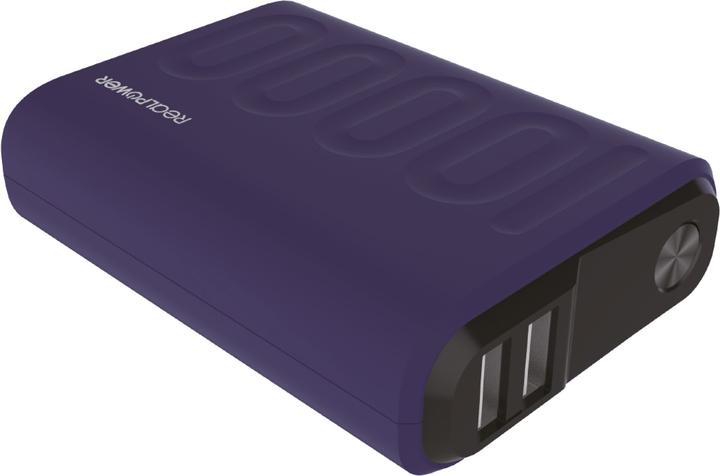 RealPower Powerbank PB-10000 PD+ Midnight (10000 mAh, 18 W, 36 Wh)