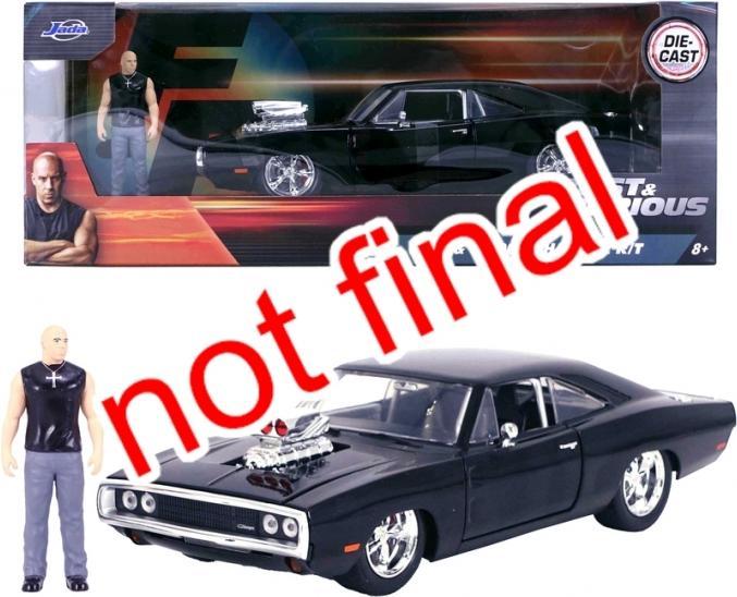 Actual product image Jada Fast & Furious 1970 Dodge Charger 1:24
