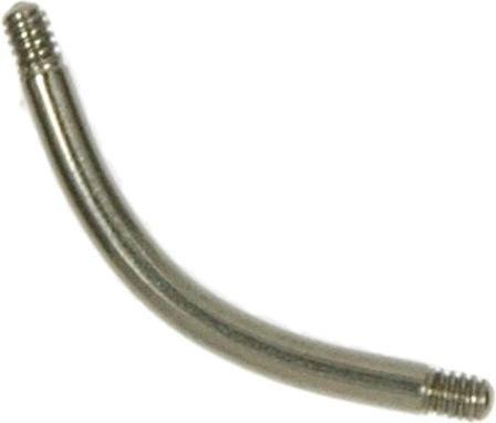 Actual product image Bijouteria 1.2mm Titanium piercing part (Titanium)
