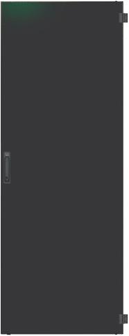 Image du produit EFB Elektronik Porte acier perforée 24U, 1 partie, largeur, fermeture 1 point