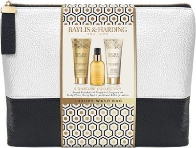 Produktbild Baylis & Harding Körperpflege-Geschenkset in Kosmetiktasche - Mandarine und Grapefruit, 3 Stück (Körperpflegeset)