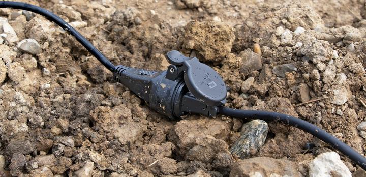 Actual product image Max Hauri GDV extension H07RN-F3G IP55 (10 m, Type 13)