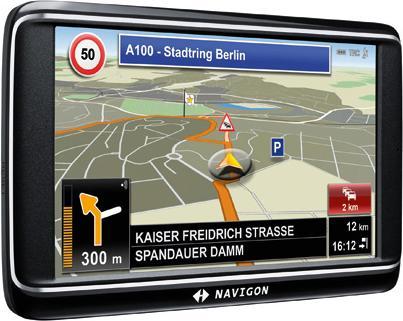 Produktbild Navigon 70 Plus Live, TMC, Europakarten
