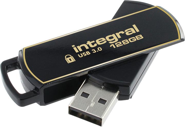 Actual product image Secure 360 Encrypted USB 3.0 USB Flash Drive USB Type-A 3.2 Gen 1 (3.1 Gen 1) (128 GB, USB-A)