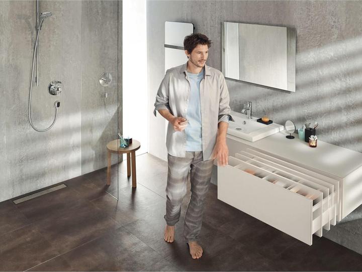 Actual product image Vasalat BLUM drawer runners TANDEM height 115 m. Rail 227mm 20kg, NL270 white KB600mm