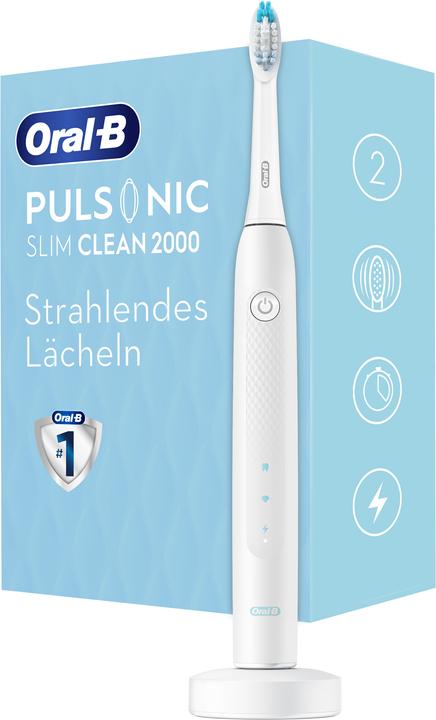 Image du produit Oral-B Brosse à dents pour adultes Pulsonic Slim Clean 2000 (Brosse à dents sonique)