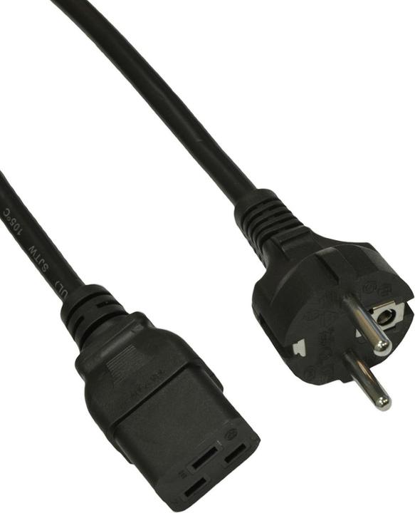 Produktbild Akyga Server power cable AK-UP-01 IEC C19 CEE 7/7 250V/50Hz 1.8m Schwarz 1 8 m CEE7/7 C19-Koppler (1.80 m)