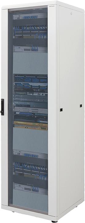 Image du produit LogiLink Armoire au sol pour réseau, 42U (42 HE, Rack 19 pouces)