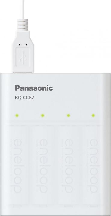 Panasonic BQ-CC87 (1 pcs., 1900 mAh, Chargers without battery)