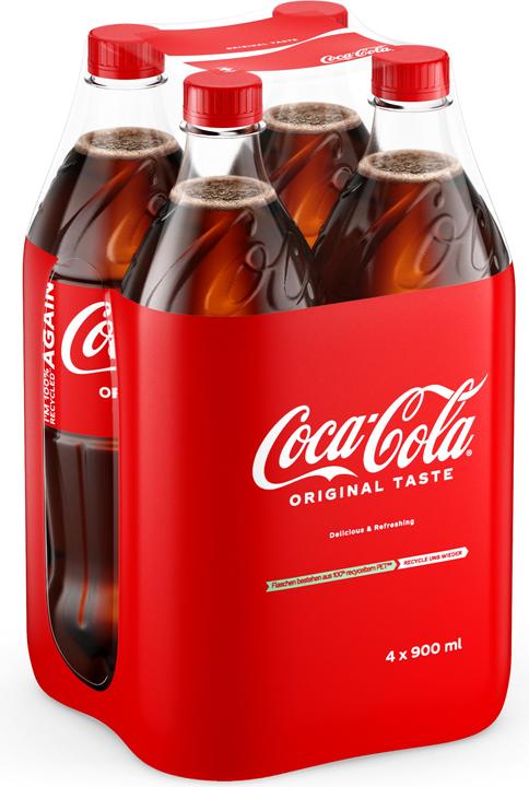Produktbild Coca Cola Original Taste (4 x 90 cl)