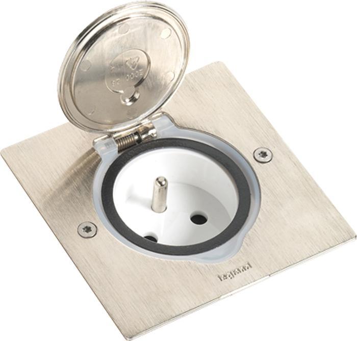 Image du produit Legrand LEG 089700 Kit de couvercles 1X2Mod Inox Quad