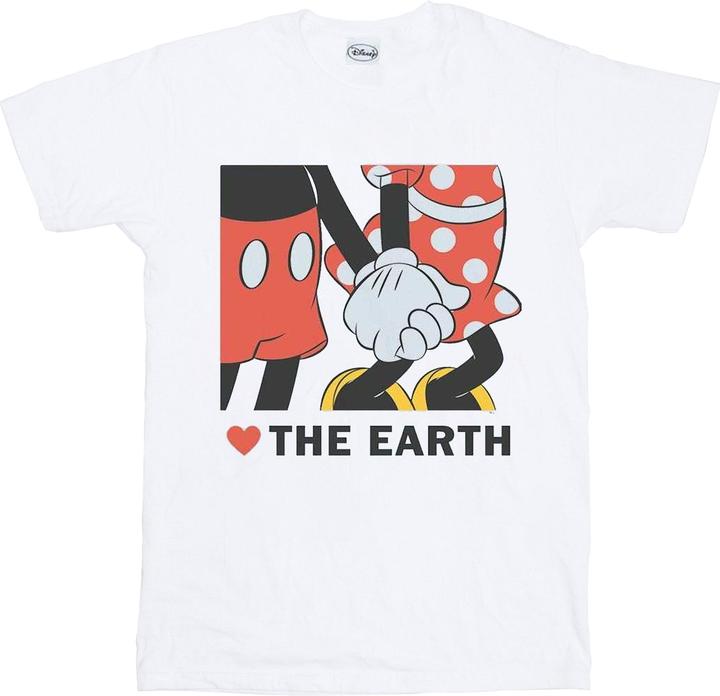 Disney Mickey Mouse Heart The Earth TShirt (3XL)
