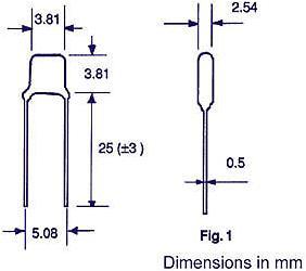 Produktbild Velleman Ceramic Multilayer Capacitor 33Nf