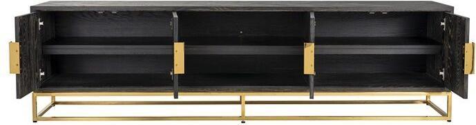 Immagine prodotto Richmond Interiors Mobili TV Blackbone nero oro 220 (220 x 42,5 x 60 cm)