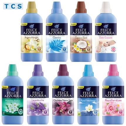 Image du produit Felce Azzurra Assouplissant concentré Orchidée noire & Soie (24 Cycles de lavage, Liquide)