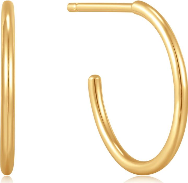 Ania Haie 14Kt Gold Mini Hoop Ohrstecker (585er Gelbgold)