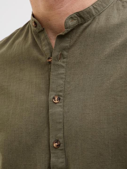 Produktbild Jack & Jones Jjesummer Half Placket Shirt Ls Sn (XL)