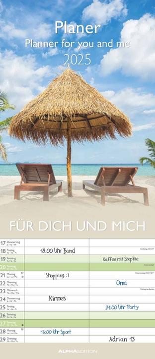 Produktbild Alpha Edition Planer für Zwei (Harter Einband, Deutsch)