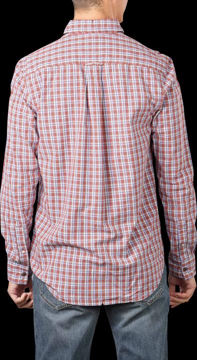 Produktbild Scotch & Soda Check Mix Shirt Long Sleeve White/Multi (S)