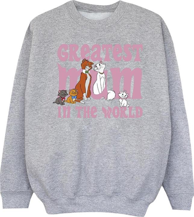Produktbild Disney The Aristocats Greatest Mum Sweatshirt Jungen (116)