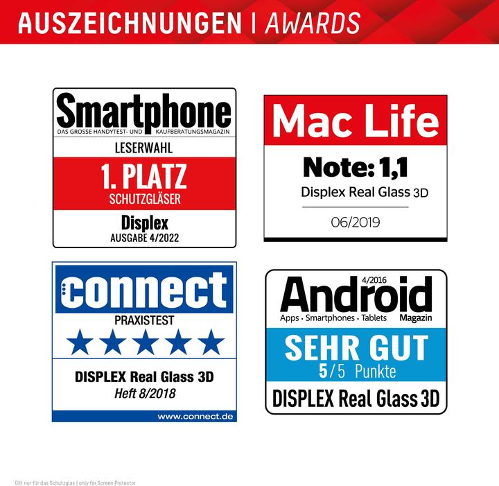 Produktbild Displex 4 in 1 Premium Set (Full Cover Panzerglas, Schutzhülle, Ladegerät, Ladekabel) (1 Stück, Apple iPhone 15 Plus)