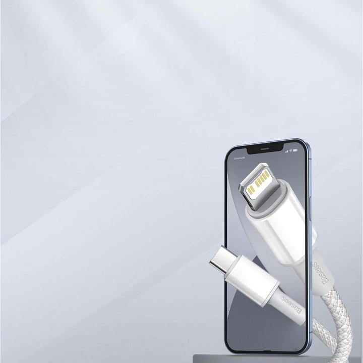 Actual product image Baseus USB C – Lightning (2 m, USB 2.0)