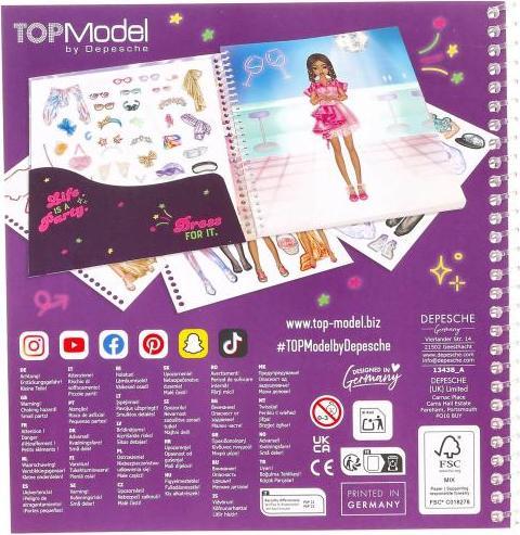 Actual product image Magni Top Model Dress Me Up Party
