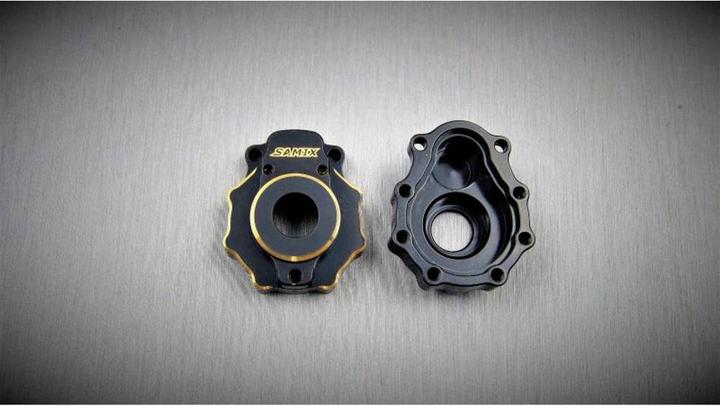 Produktbild Samix TRX-4 brass portal knuckle cover SAMtrx4-4013