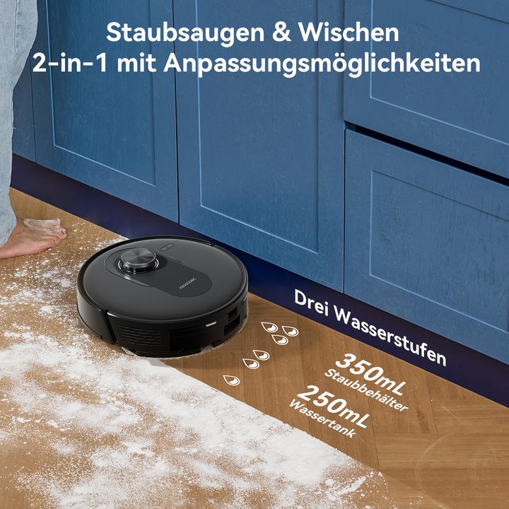 Actual product image Proscenic Q8 (Vacuum mopping robot)